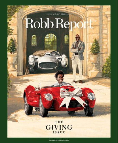 Robb Report - The Giving Issue December & January 2024: Ultimate Gift Guide, Secrets To Staying Stress-Free During Holidays, How To Build A Mission-Based Nonprofit, Surfers In 2024 Olympics & More!