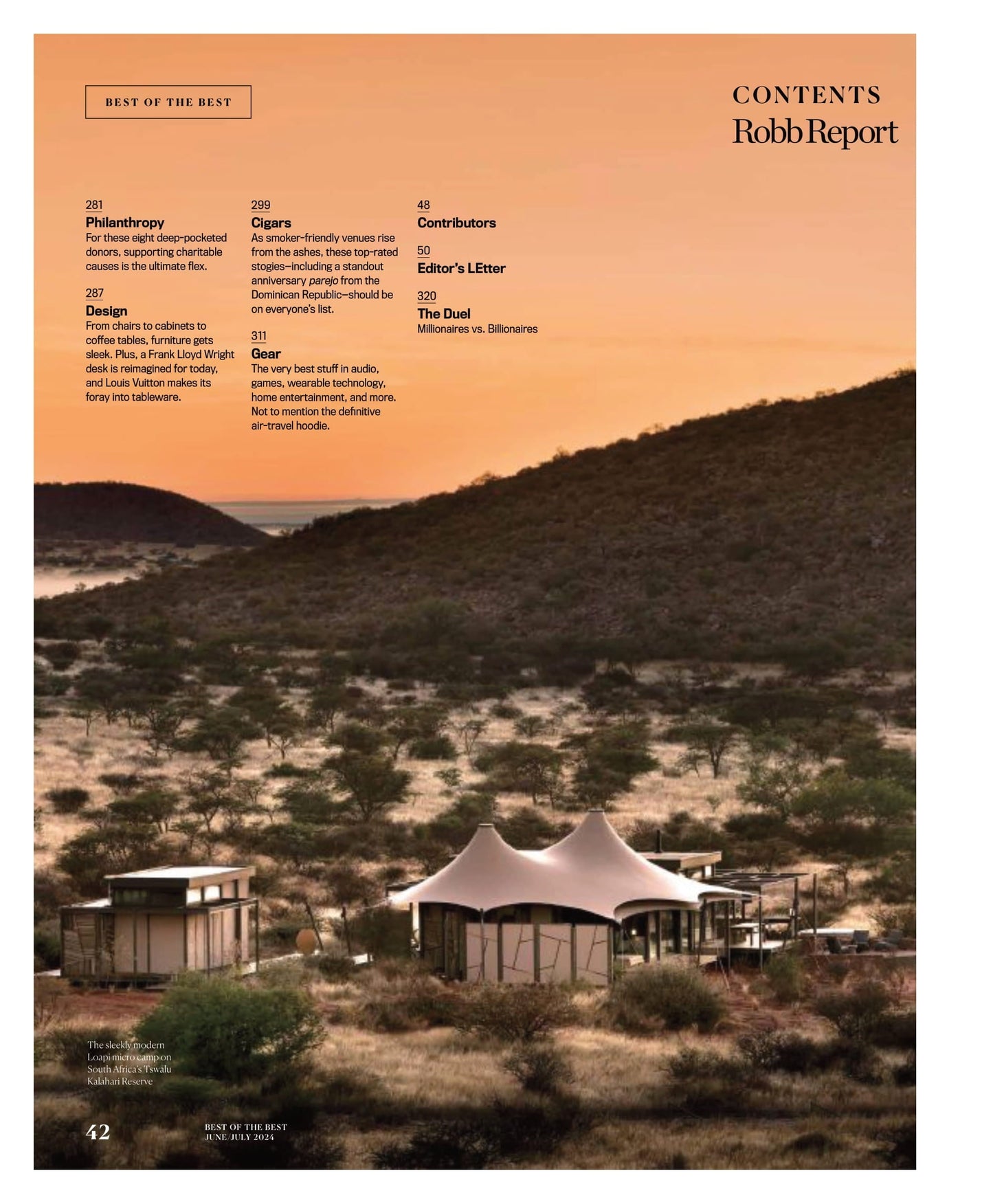 Robb Report - The Best Of The Best Issue June & July 2024: In Auto, Style, Watches, Sailing, Travel, Wine, Jewelry, Dining, Art, Spirits, Real Estate, Airplanes, Design, Gear, Cigars & More!