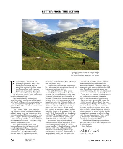 Robb Report - The Travel Issue April 2026: Suite Dreams In The West Indies, Scotland’s Kilchoan Estate, Luxury Solar Eclipse Trip, Antarctica’s New Luxury Travel Era, First-Class Reinvented & More!
