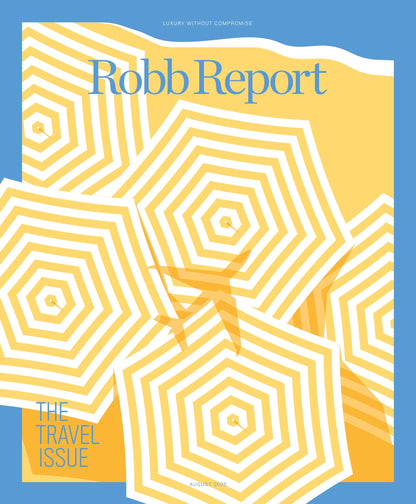 Robb Report - The Travel Issue August 2025: Private Jet Odysseys, Barbuda’s Revival, Dutch Renaissance, Top Wellness Trends, Luxurious Food & Wine Getaways, Hottest High-Tech Travel Gadgets & More!