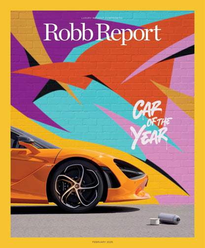 Robb Report - Car Of The Year Issue February 2025: Exclusive Longevity Summit In Napa Valley, Tips On Navigating Ultra-Prime Real Estate Market, Parmigiano-Reggiano Production, Yacht Interiors & More!