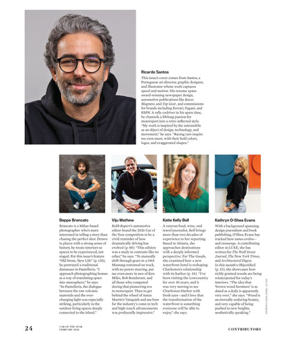 Robb Report - Car Of The Year Issue February 2026: Top-Tier Drivers In This Year's Competition, Transparency Transforming The Gold Market, Bulgari's 1940s Revival, Gideon Appah's US Debut & More!