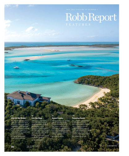 Robb Report - The Adventure Issue May 2025: Global Adventure Travel, Swiss Castles To Colombian Shores, Rare Timepieces, Designer Objects, Island Getaways, Paragliding, Private Islands & More!