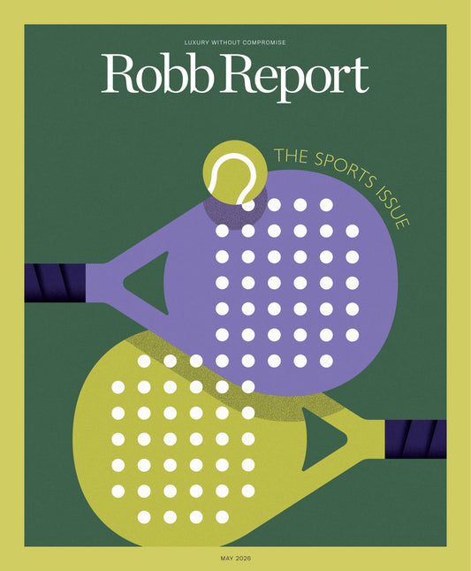 Robb Report - The Sports Issue May 2026: Padel's Court of Appeal, Taking Over Clubs, Resorts & More, Best Sneakers, Raising Sport Prospects,