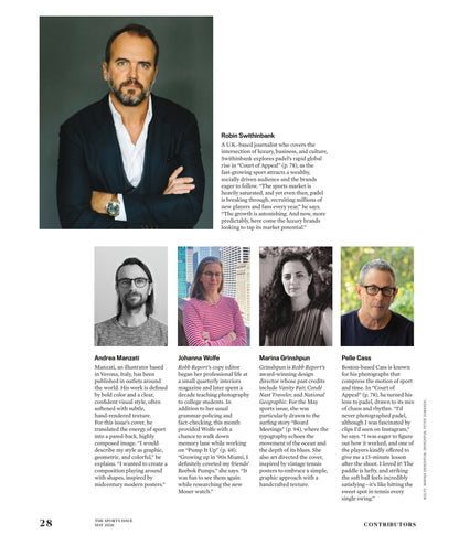 Robb Report - The Sports Issue May 2026: Padel's Court of Appeal, Taking Over Clubs, Resorts & More, Best Sneakers, Raising Sport Prospects, Hasselblad’s Newest Camera, Hermès Luxury Watches & More!