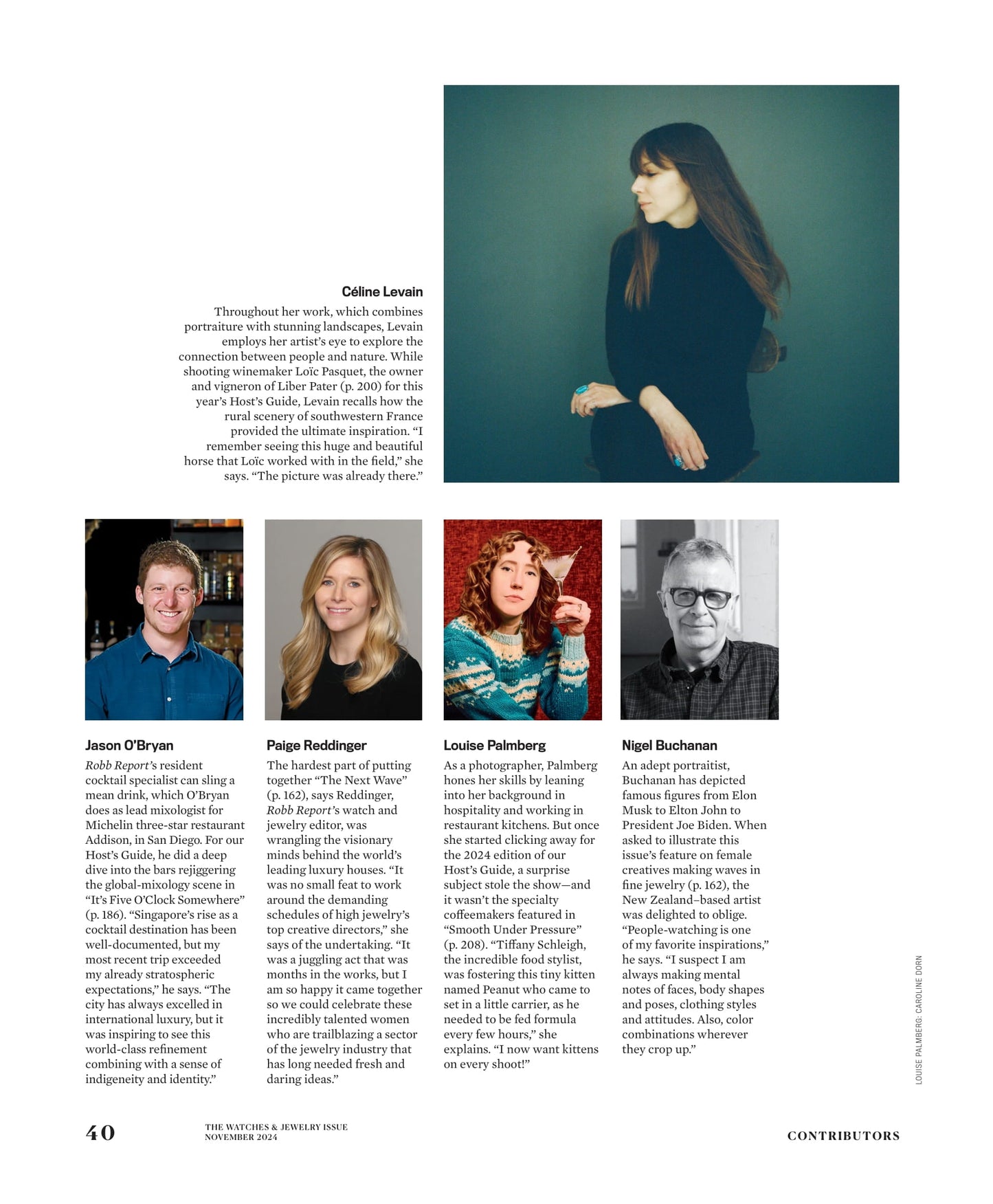 Robb Report - The Watches & Jewelry Issue November 2024: The Making of Tiffany & Co's Peacock Inspired Necklace, Dressing Down Your Dress Watch, 5 Female Creators Making Strides In High Jewelry & More