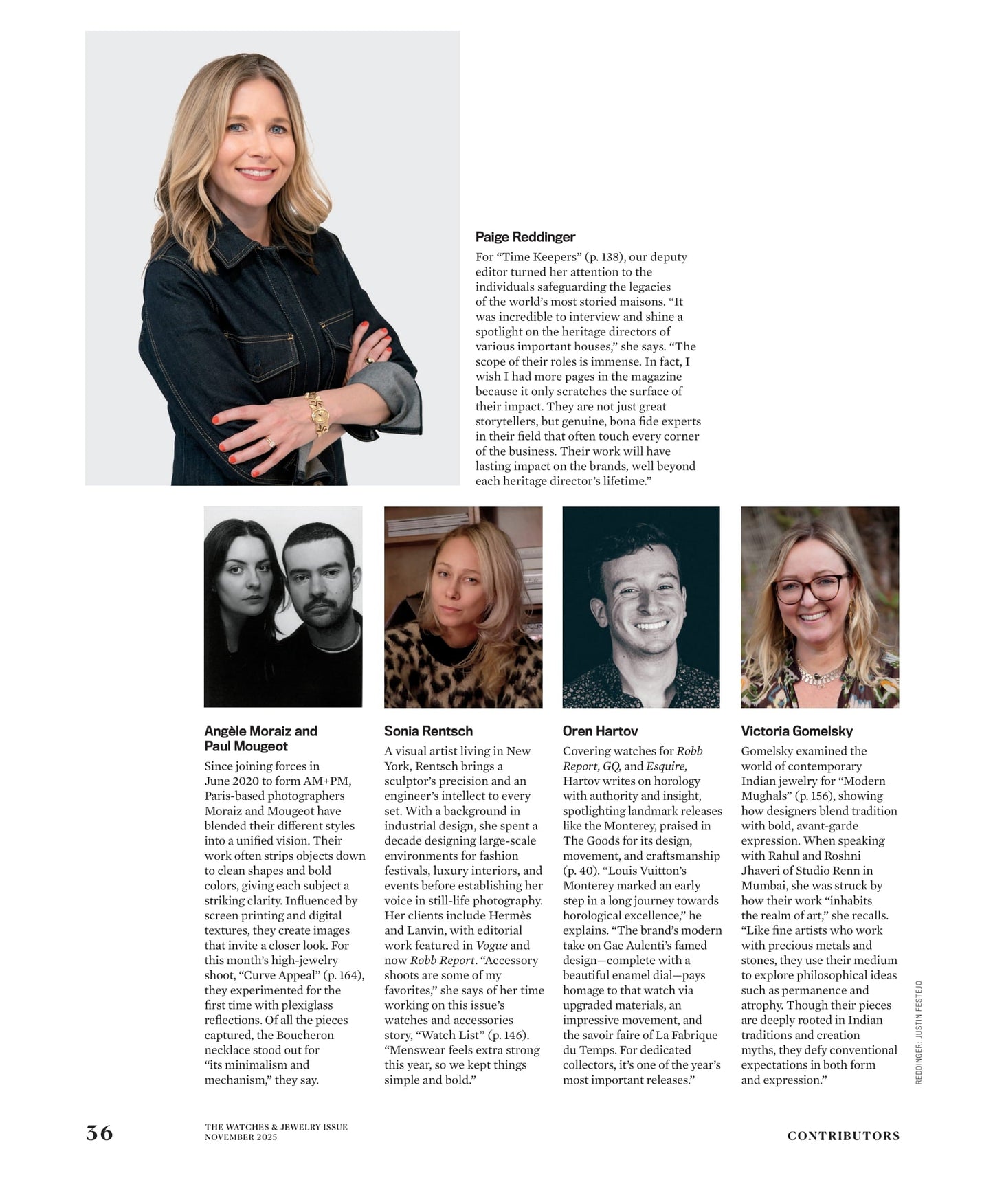 Robb Report - The Watches & Jewelry Issue November 2025: Timeless Elegance, Jules Sauer's Emeralds Collection, Indian Jewelers Redefining Luxury, Parisian High Jewelry's Sculptural Designs & More!