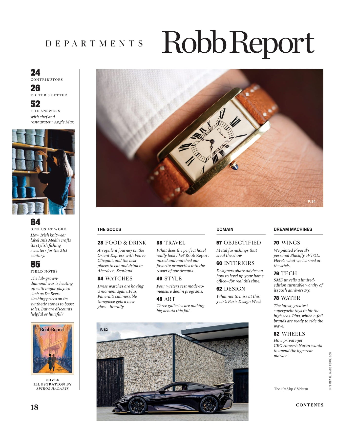Robb Report - The Fall Style Issue September 2024: The Woman Behind The Hermès Man, Life In Rural Upstate New York, Dior's Perfumer Francis Kurkdijian, Lab-Grown Diamonds, Paris Design Week & More!
