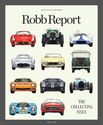 Robb Report - The Collecting Issue August 2023: Sports Memorabilia Record-Breaking Auction Prices, Inside Lego Heir 215,000 sqft Automotive Ecosystem, Challenging Grape Maturity Equals Quality & More!