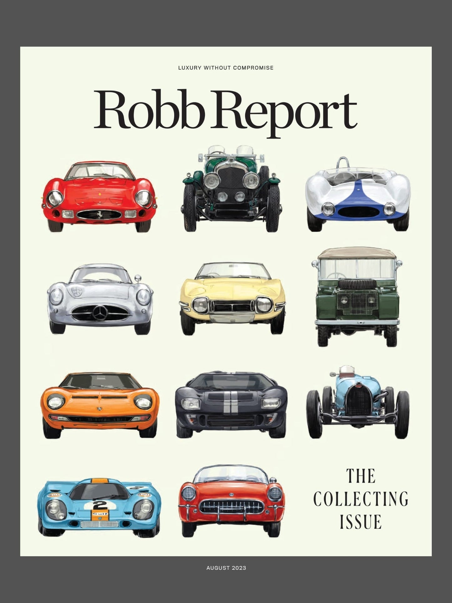 Robb Report - The Collecting Issue August 2023: Sports Memorabilia Record-Breaking Auction Prices, Inside Lego Heir 215,000 sqft Automotive Ecosystem, Challenging Grape Maturity Equals Quality & More!
