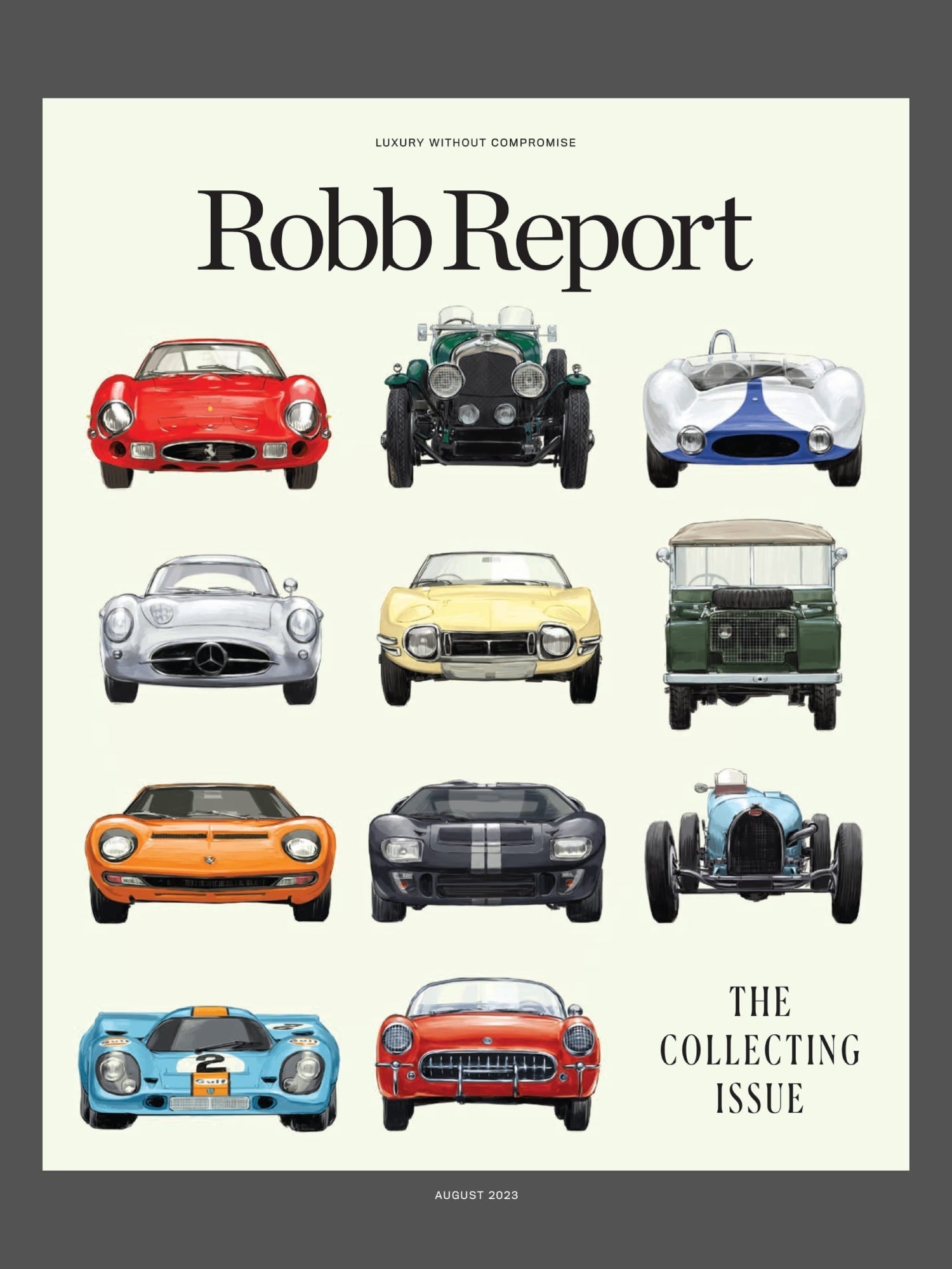 Robb Report - The Collecting Issue August 2023: Sports Memorabilia Record-Breaking Auction Prices, Inside Lego Heir 215,000 sqft Automotive Ecosystem, Challenging Grape Maturity Equals Quality & More!