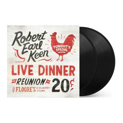 Robert Earl Keen - Live Dinner Reunion [2LP] Vinyl Record