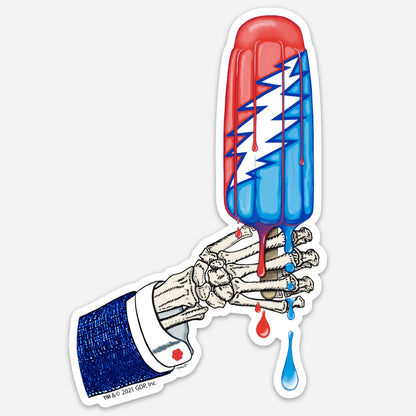 Grateful Dead Rocket Pop Sticker