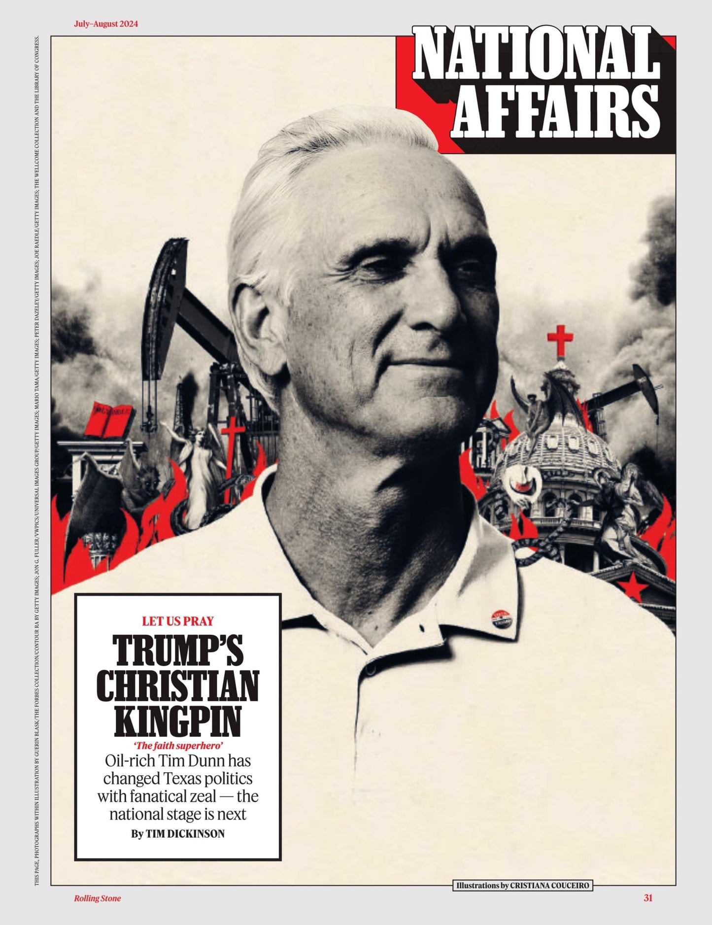 Rolling Stone - July & August 2024: Revenge of The She-Wolf Shakira, The Diddy Investigation, All Eyes On The WNBA, Interview With Kamala Harris, Summer Of Sabrina Carpenter, Keith Lee, Normani & More