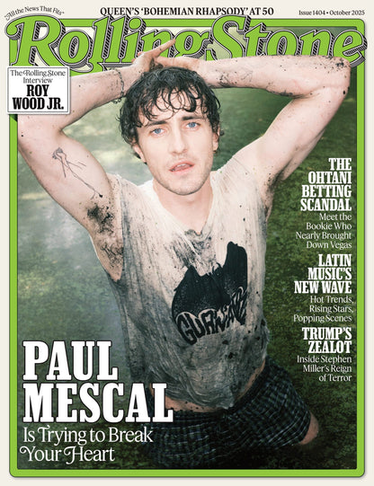 Rolling Stone - October 2025: Paul Mescal Is Trying To Break Your Heart, The Ohtani Betting Scandal, Latin Music's New Wave, Roy Wood Jr's Interview, Inside Stephen Miller's Reign Of Terror & More!