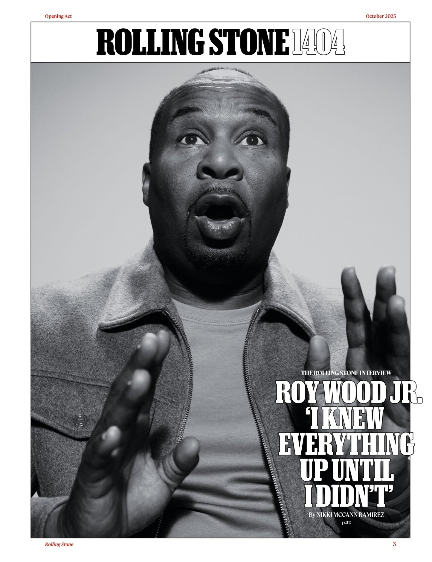 Rolling Stone - October 2025: Paul Mescal Is Trying To Break Your Heart, The Ohtani Betting Scandal, Latin Music's New Wave, Roy Wood Jr's Interview, Inside Stephen Miller's Reign Of Terror & More!