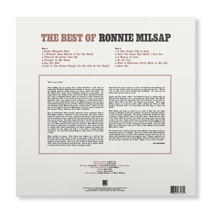 The Best Of Ronnie Milsap LP Vinyl Record
