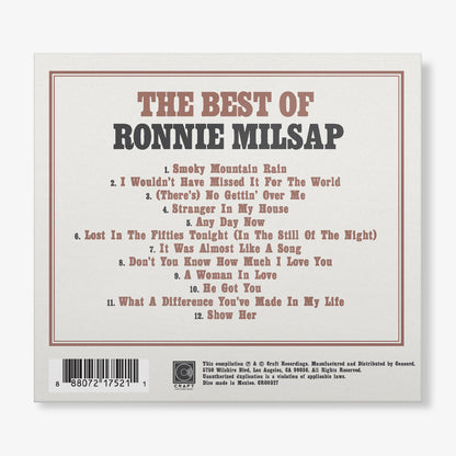 The Best Of Ronnie Milsap Music CD