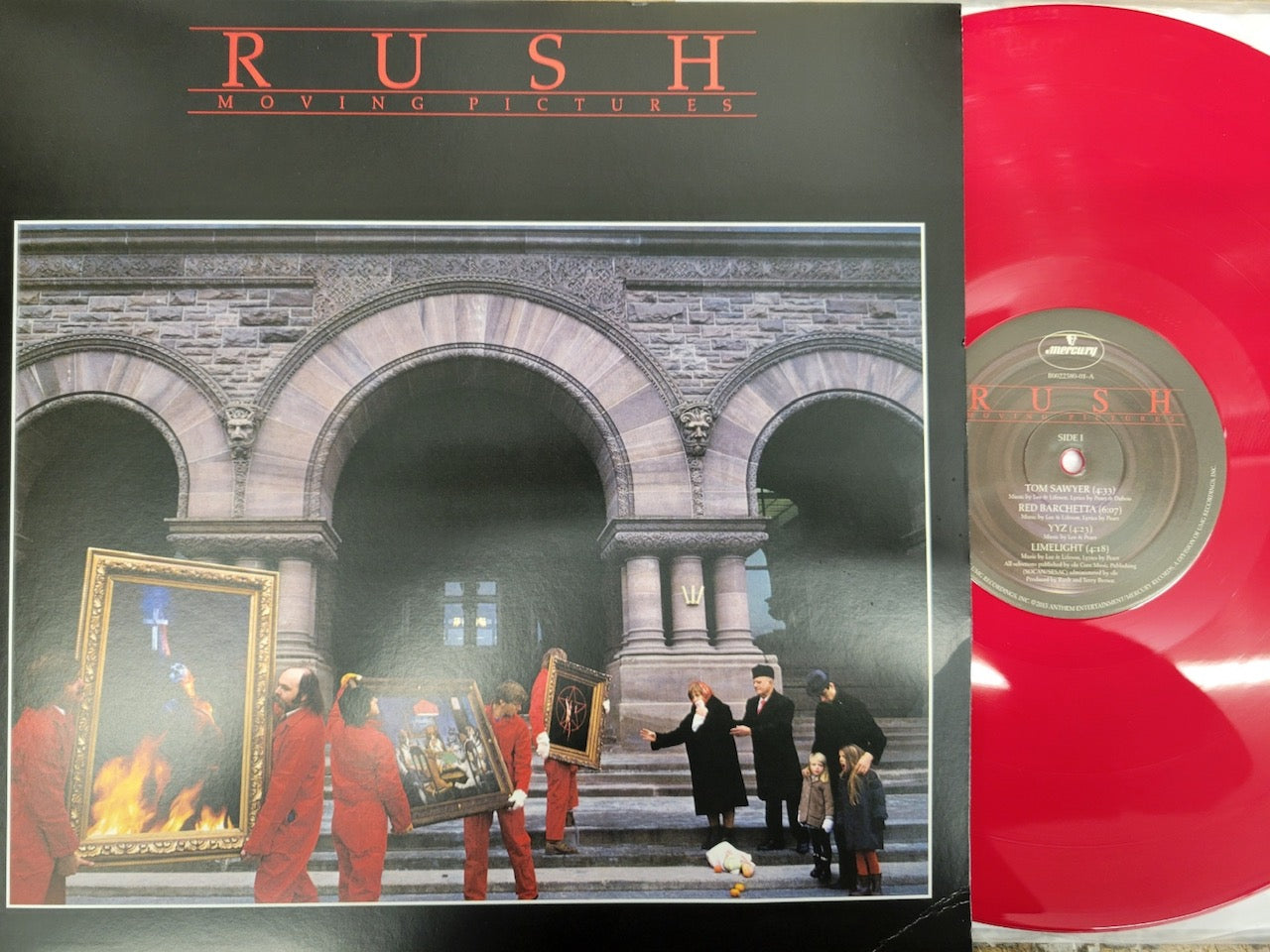 Moving Pictures (Limited Edition, Bright Red Colored Vinyl) Vinyl Record