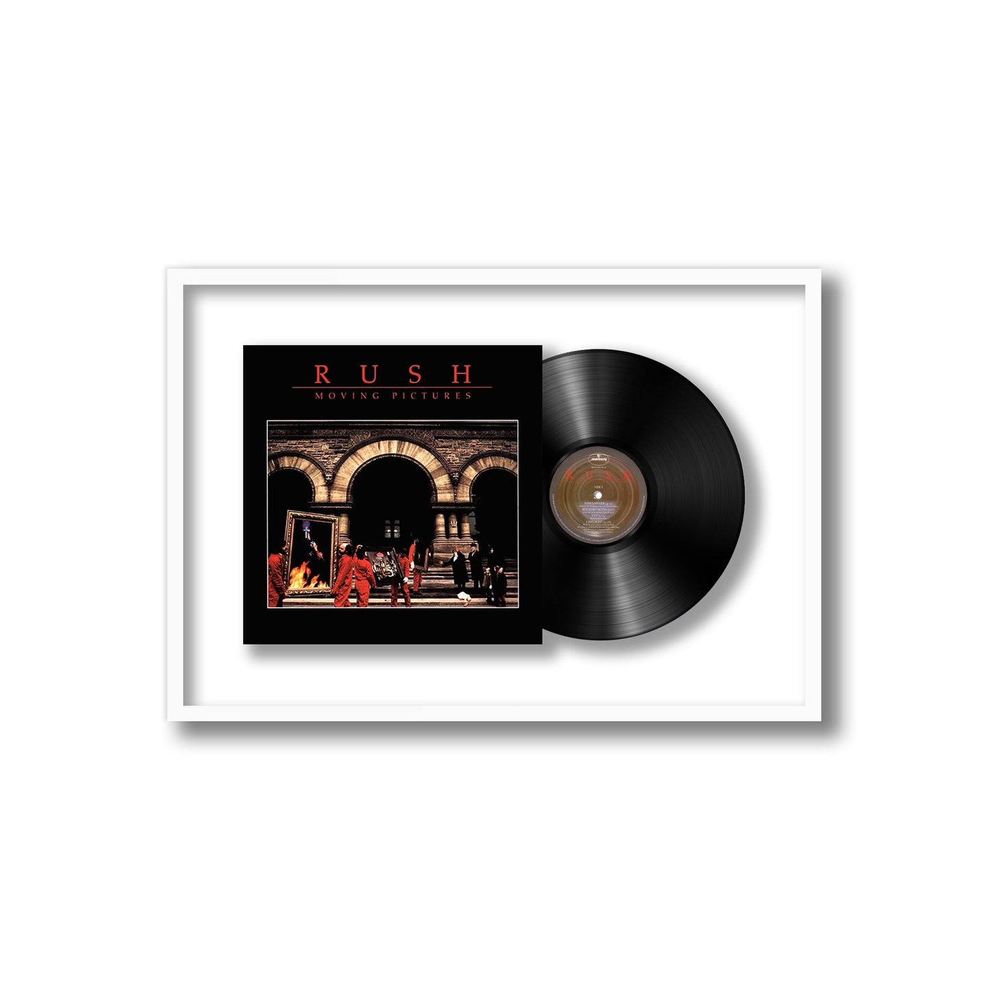 Rush Moving Pictures Framed Vinyl Record