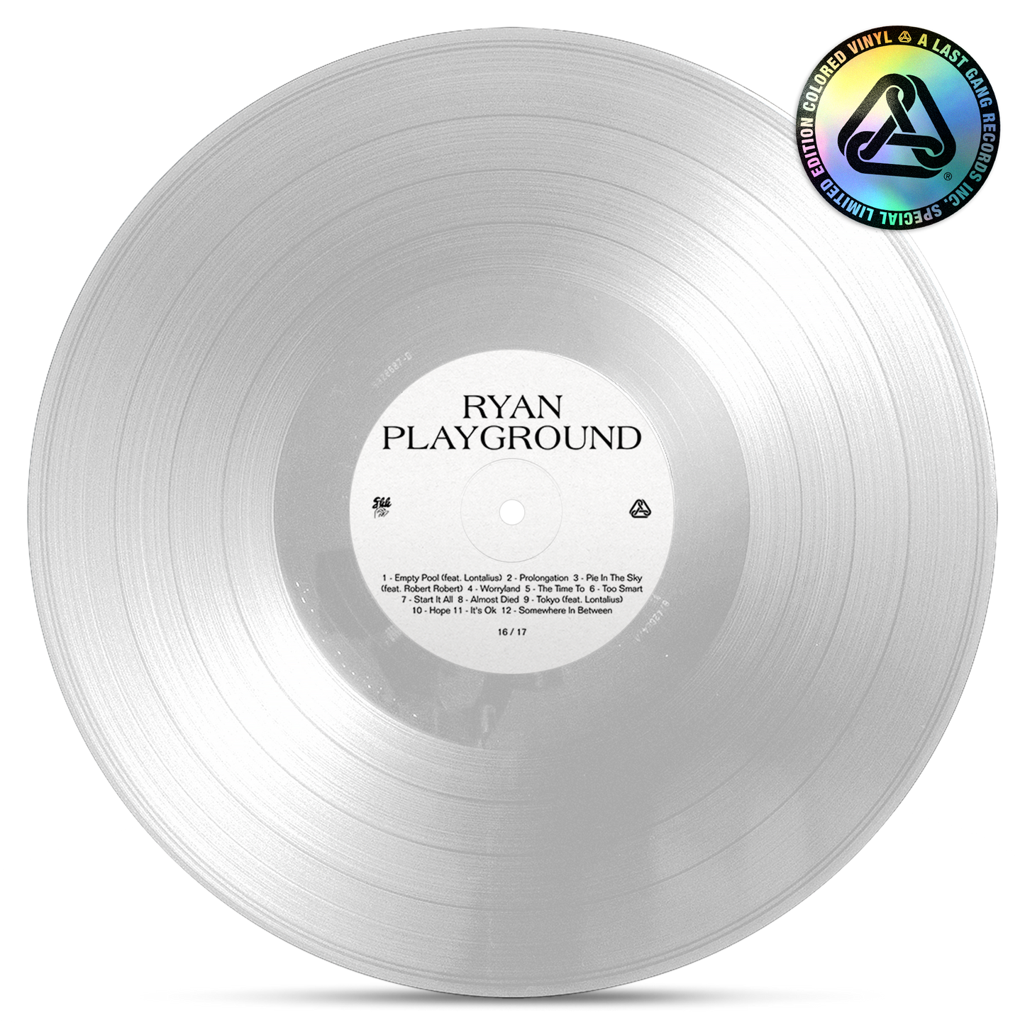 RYAN Playground - 16/17 Vinyl Record