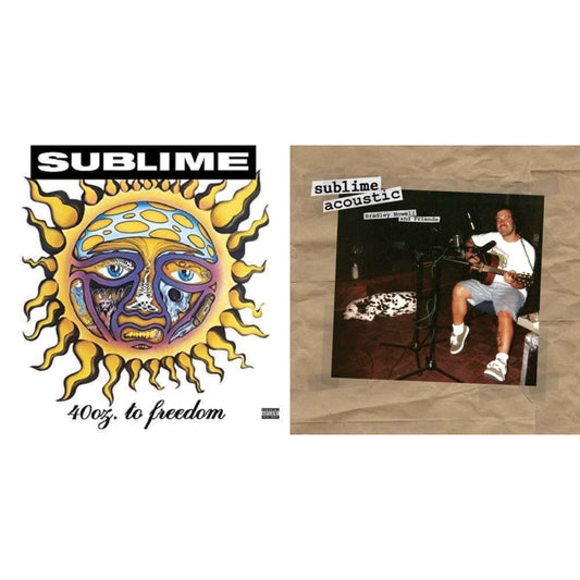 Sublime - 40Oz. To Freedom & Acoustic: Bradley Nowell & Friends - LP Vinyl Bundle