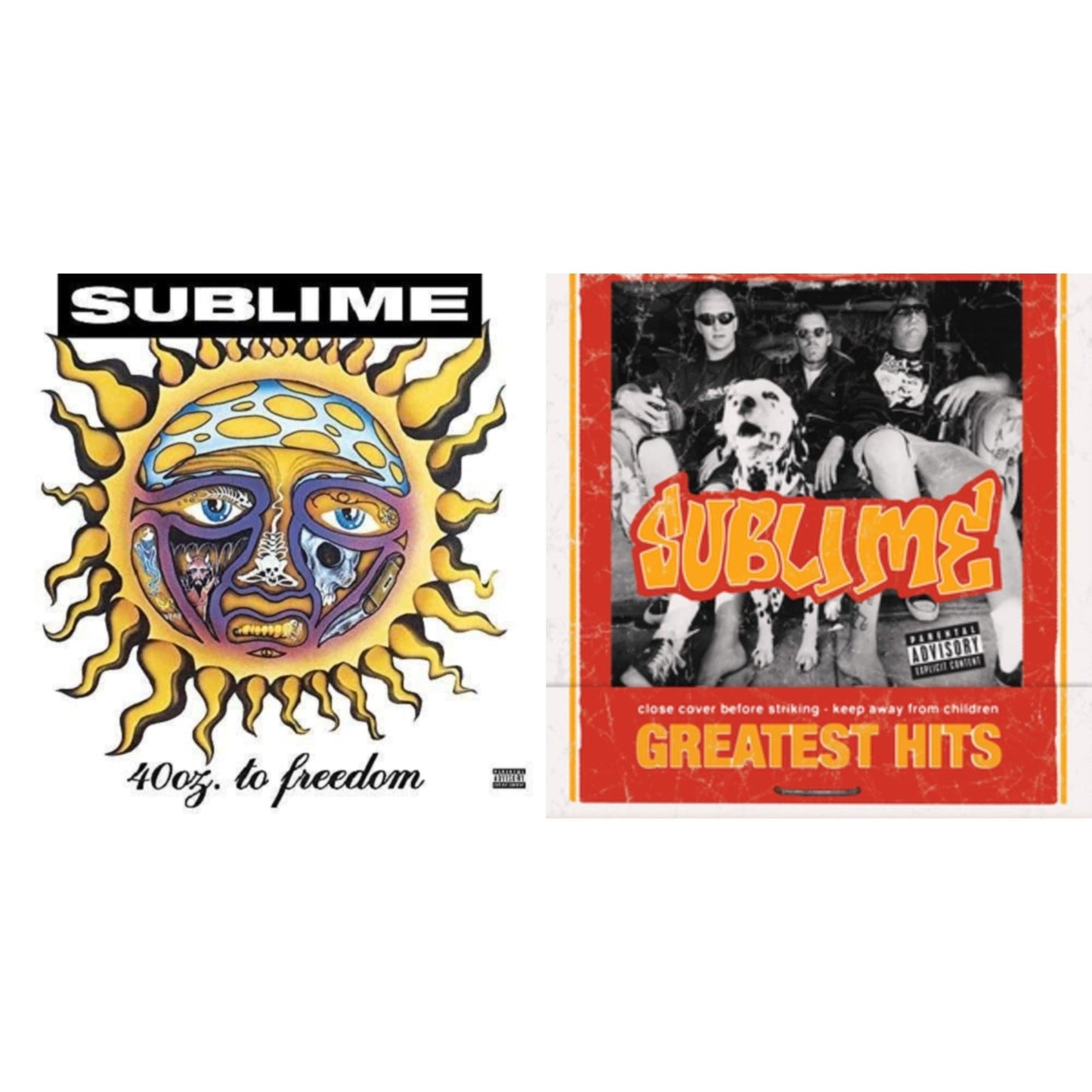Sublime - 40Oz. To Freedom & Greatest Hits (X) - LP Vinyl Bundle