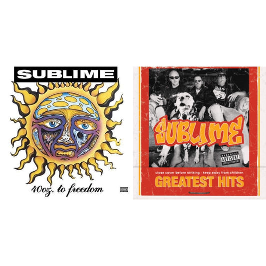 Sublime - 40Oz. To Freedom & Greatest Hits (X) - LP Vinyl Bundle