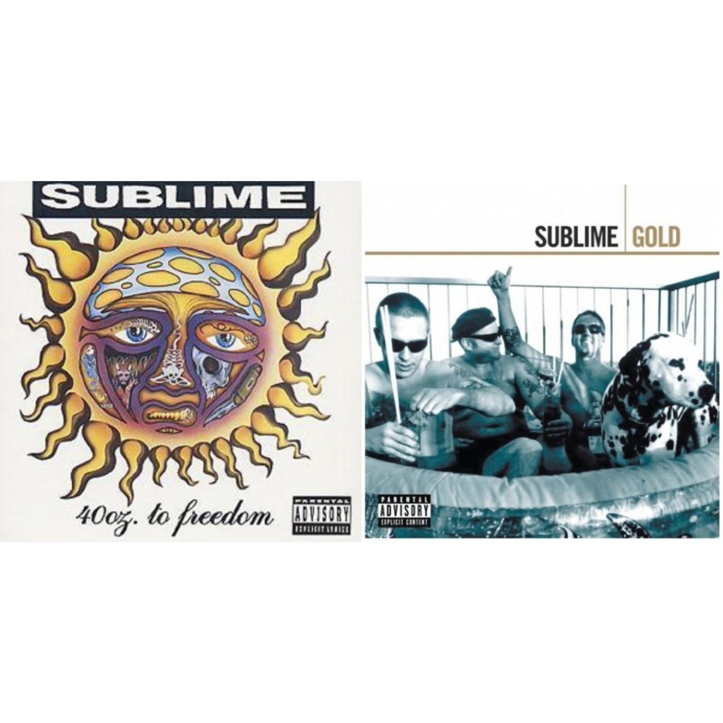 Sublime - 40 Oz. To Freedom & Gold - CD Bundle