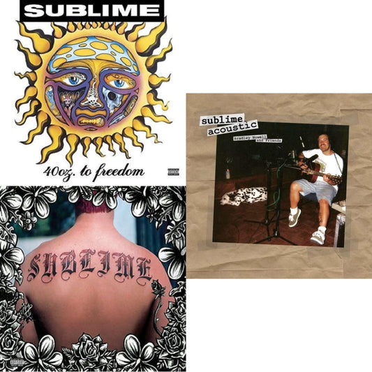 Sublime - 40Oz. To Freedom & Acoustic: Bradley Nowell & Friends & Sublime - LP Vinyl Bundle