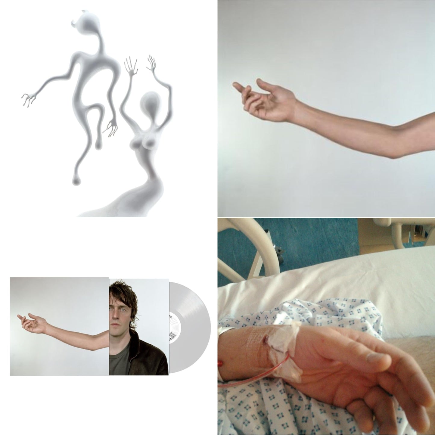 Spiritualized - Lazer Guided Melodies (White LP Vinyl) (I) & Amazing Grace & Amazing Grace (Dove Gray LP Vinyl) & Songs In A&E