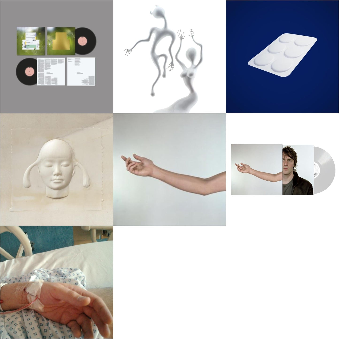 Spiritualized - Everything Was Beautiful & Lazer Guided Melodies (White LP Vinyl) (I) & Ladies & Gentlemen We Are Floating In Space & Let It Come Down & Amazing Grace & Amazing Grace (Dove Gray LP Vinyl) & Songs In A&E