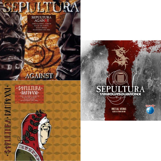 Sepultura - Metal Veins - Alive At Rock In Rio (Limited/2LP) & Against & Dante Xxi