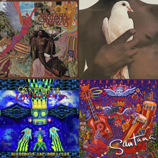 Santana - Supernatural (2LP/150G) & Blessings & Miracles & Abraxas & Greatest Hits (1974) (150G/Dl Card)