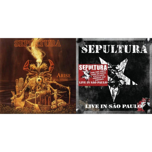 Sepultura - Live In Sao Paulo (2LP) & Arise (Expanded Edition)