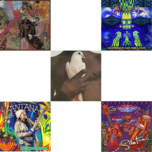 Santana - Supernatural (2LP/150G) & Splendiferous (2LP/150G) & Blessings & Miracles & Abraxas & Greatest Hits (1974) (150G/Dl Card)