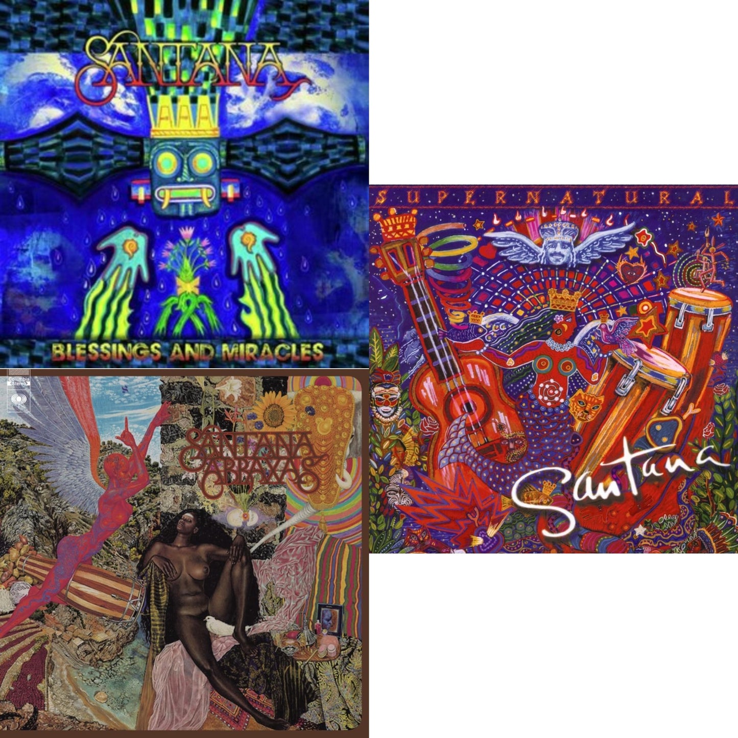 Santana - Supernatural (2LP/150G) & Blessings & Miracles & Abraxas