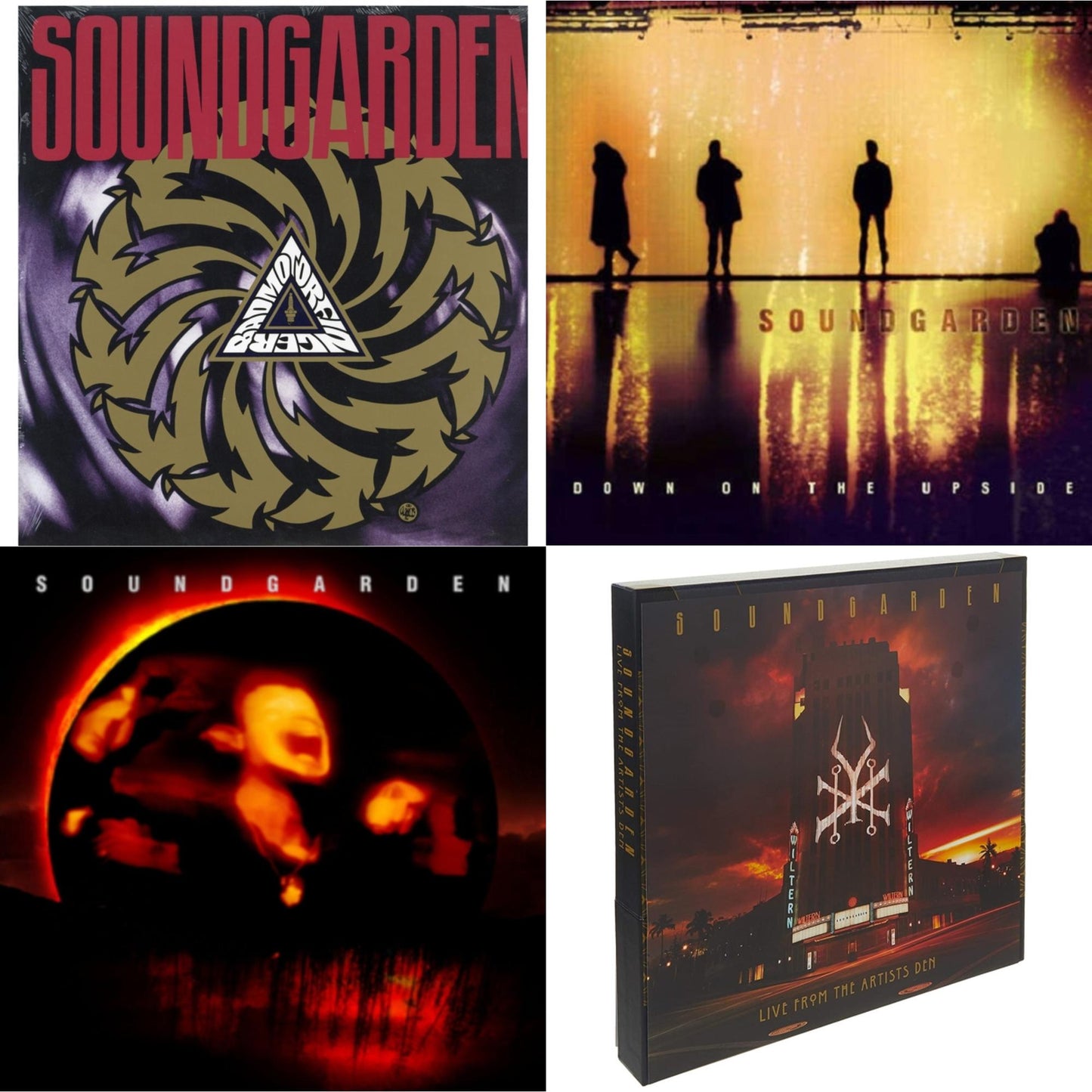 Soundgarden - Superunknown & Down On The Upside (2LP) & Badmotorfinger & Live At The Artists Den (4LP/2CD/Blu-Ray Super Deluxe Edition)