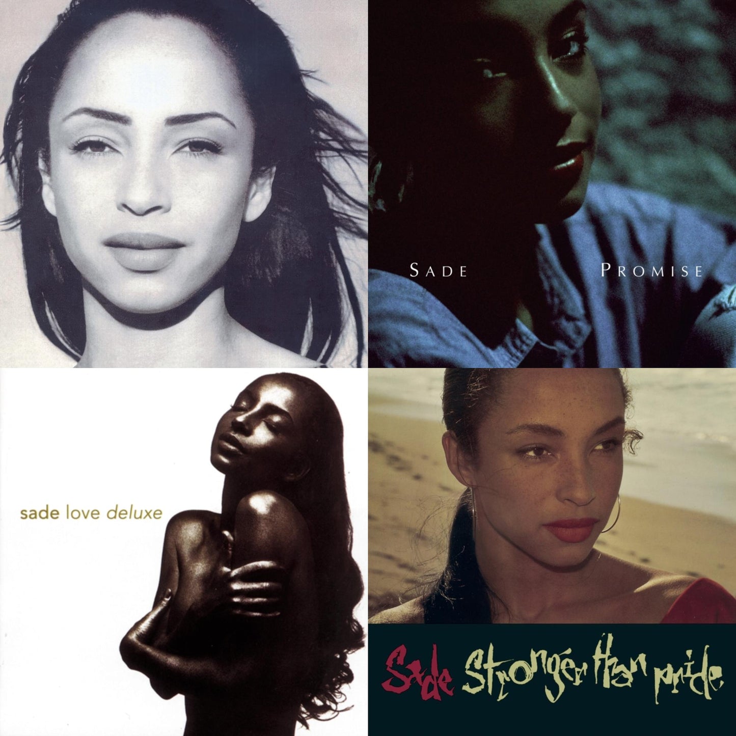 Sade - Best Of Sade & Promise & Love Deluxe & Stronger Than Pride - CD Bundle