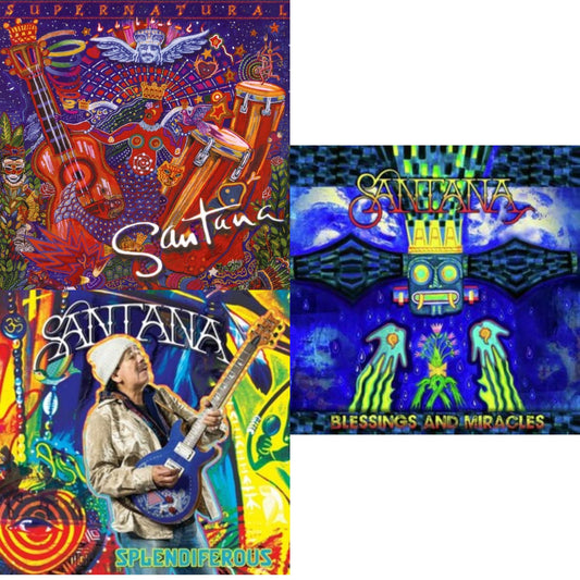 Santana - Supernatural (2LP/150G) & Splendiferous (2LP/150G) & Blessings & Miracles