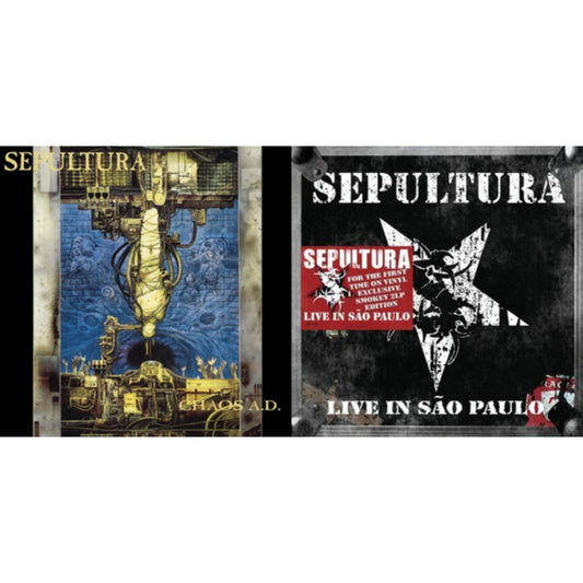 Sepultura - Chaos A.D. (Expanded Edition/2LP) & Live In Sao Paulo (2LP)