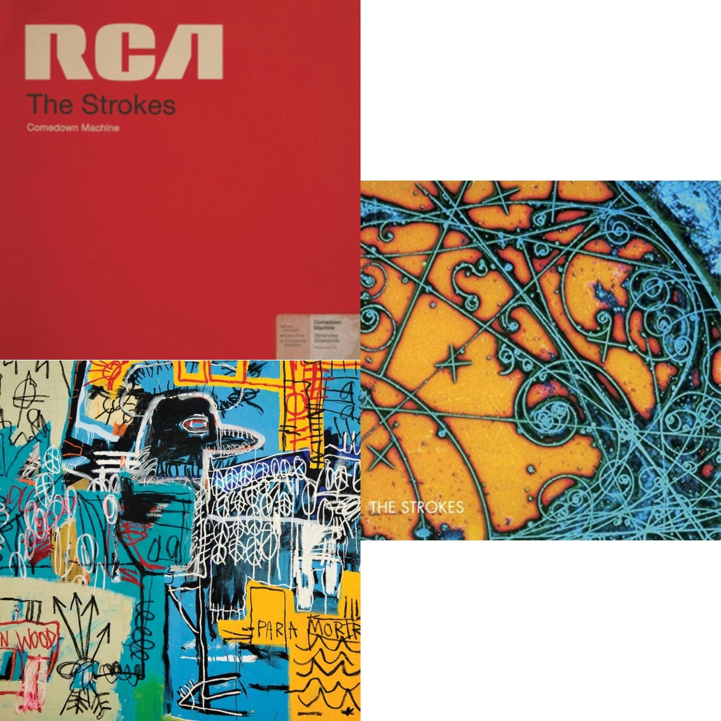 Strokes - Is This It & New Abnormal (180G/Clear Apet Slipcase/Dl Insert) & Comedown Machine - LP Vinyl Bundle