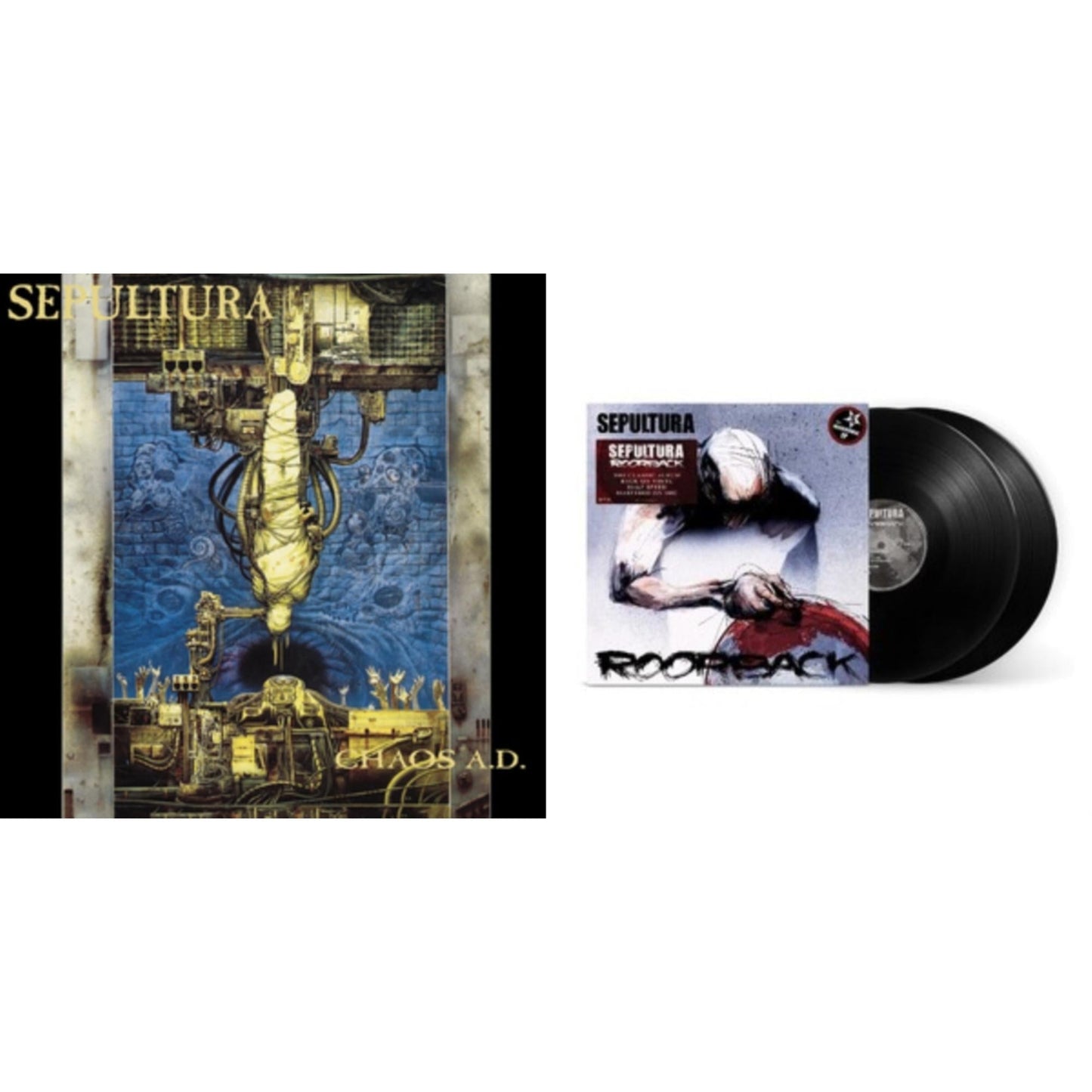 Sepultura - Chaos A.D. (Expanded Edition/2LP) & Roorback