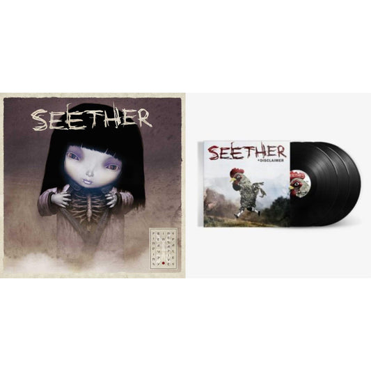 Seether - Finding Beauty In Negative Spaces (2LP/Opaque Lavender Vinyl) & Disclaimer (20Th Anniversary Edition) (3LP)
