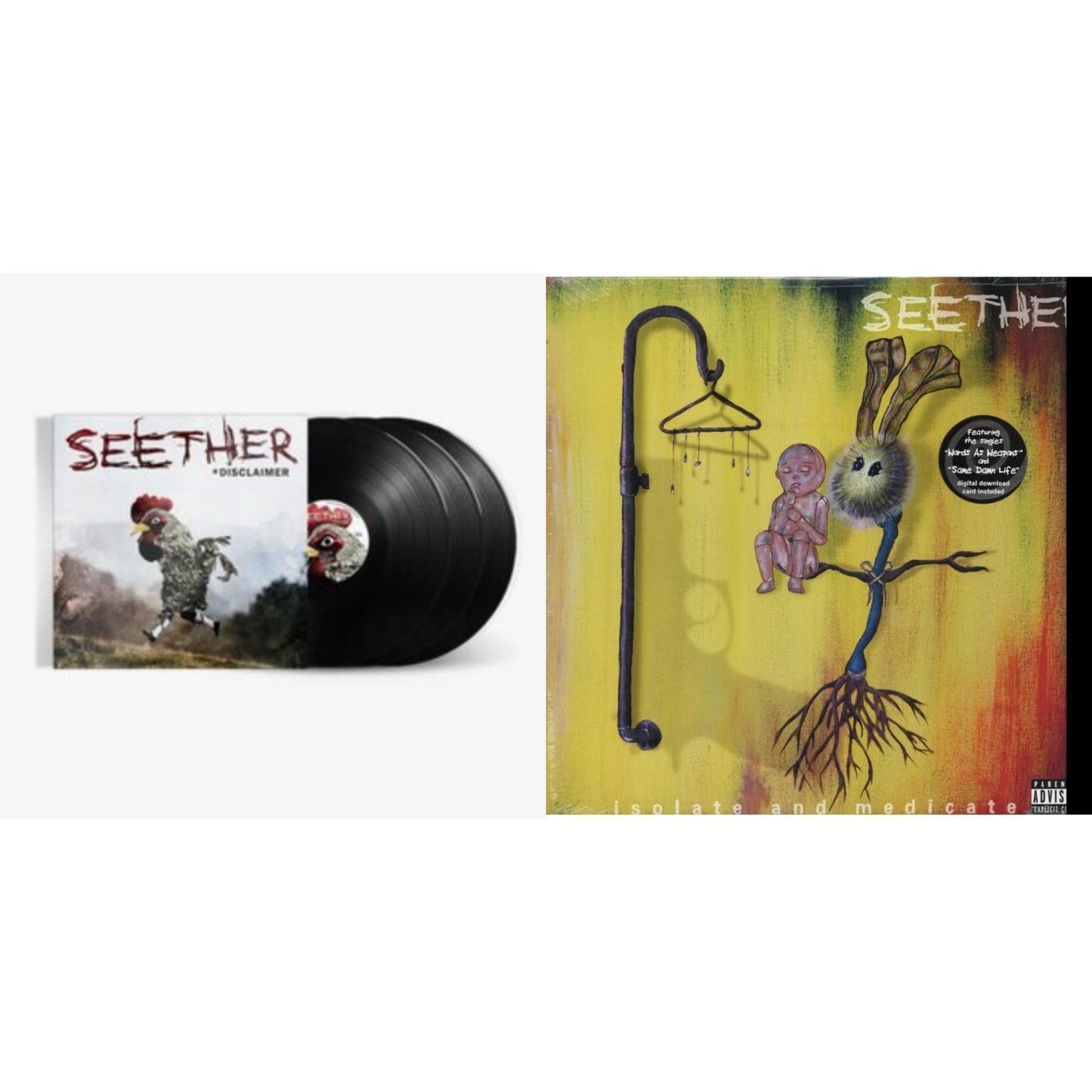 Seether - Isolate & Medicate & Disclaimer (20Th Anniversary Edition) (3LP)