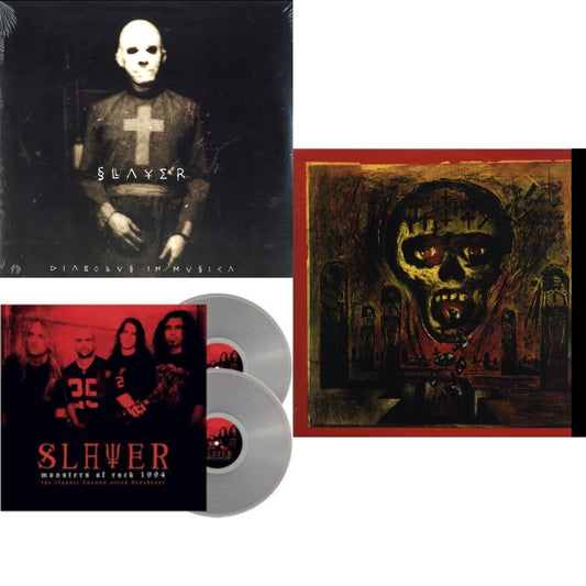 Slayer - Diabolus In Musica & Seasons In Abyss & Monsters Of Rock 1994 (2LP/140G/Clear Vinyl)