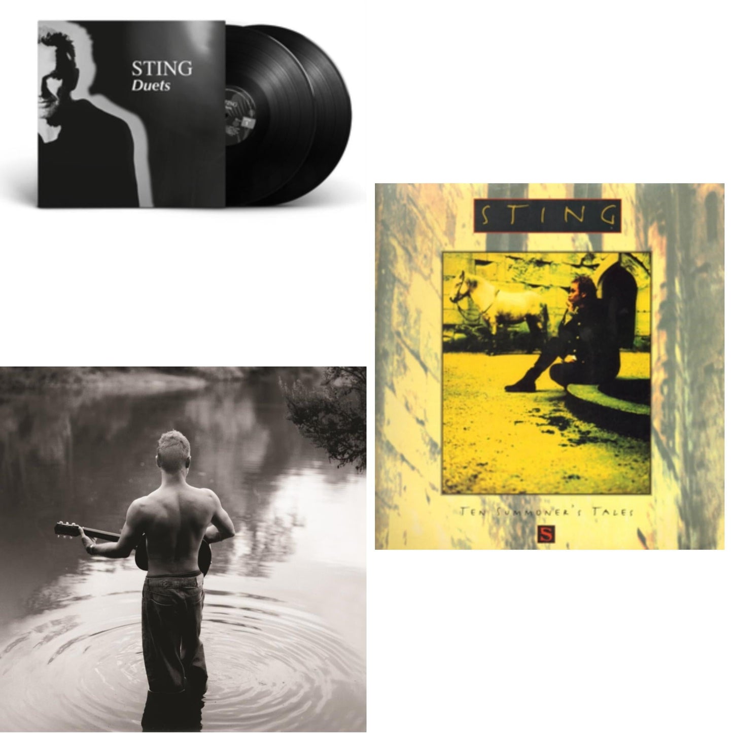 Sting - Duets (2LP/180G) & Best Of 25 Years & Ten Summoner's Tales