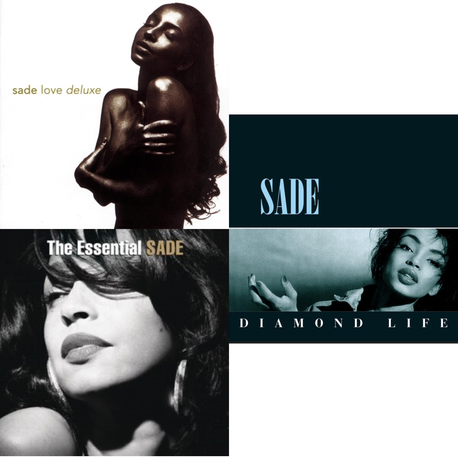 Sade - Love Deluxe & Essential Sade & Diamond Life - CD Bundle