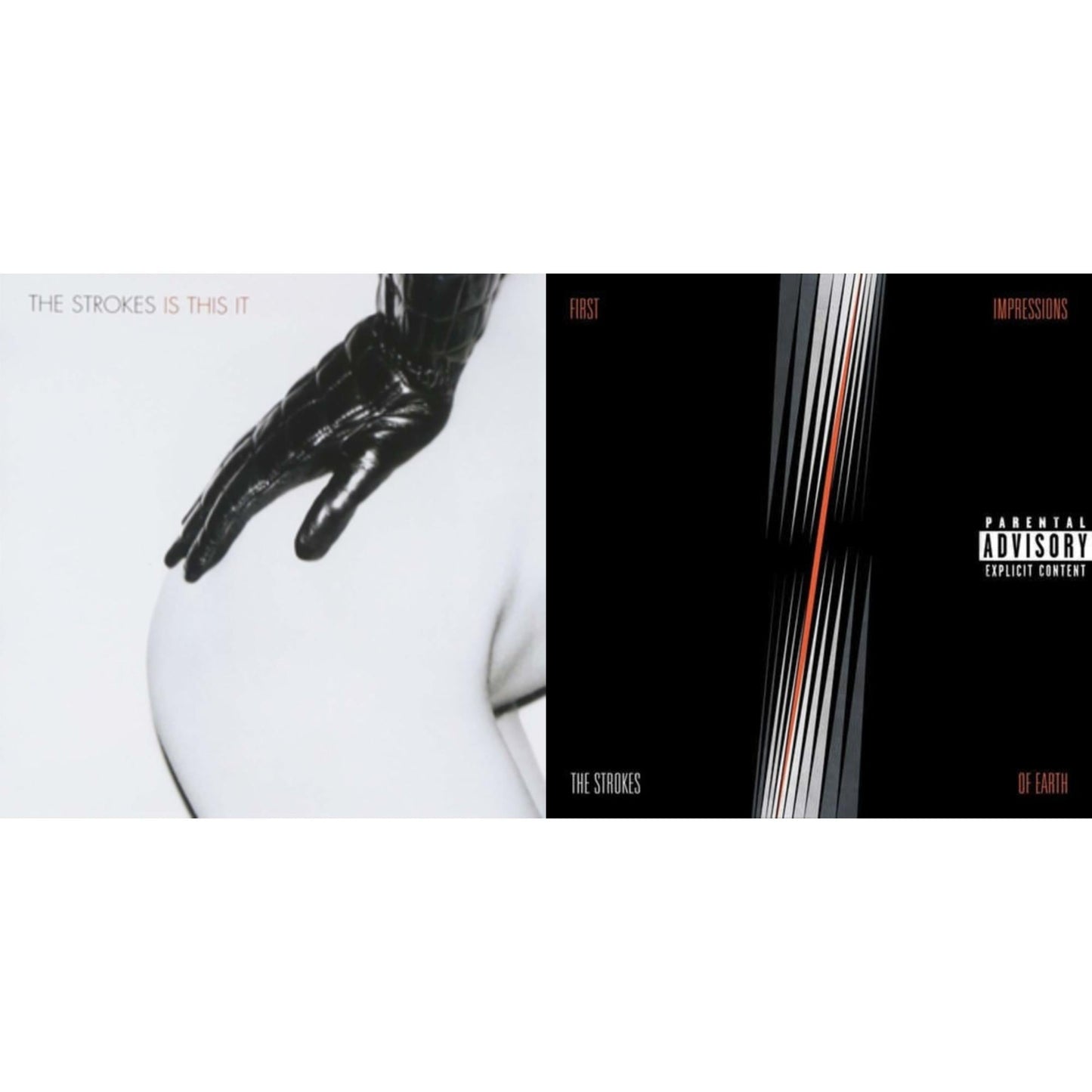 Strokes - Is This It & First Impressions Of Earth - LP Vinyl Bundle