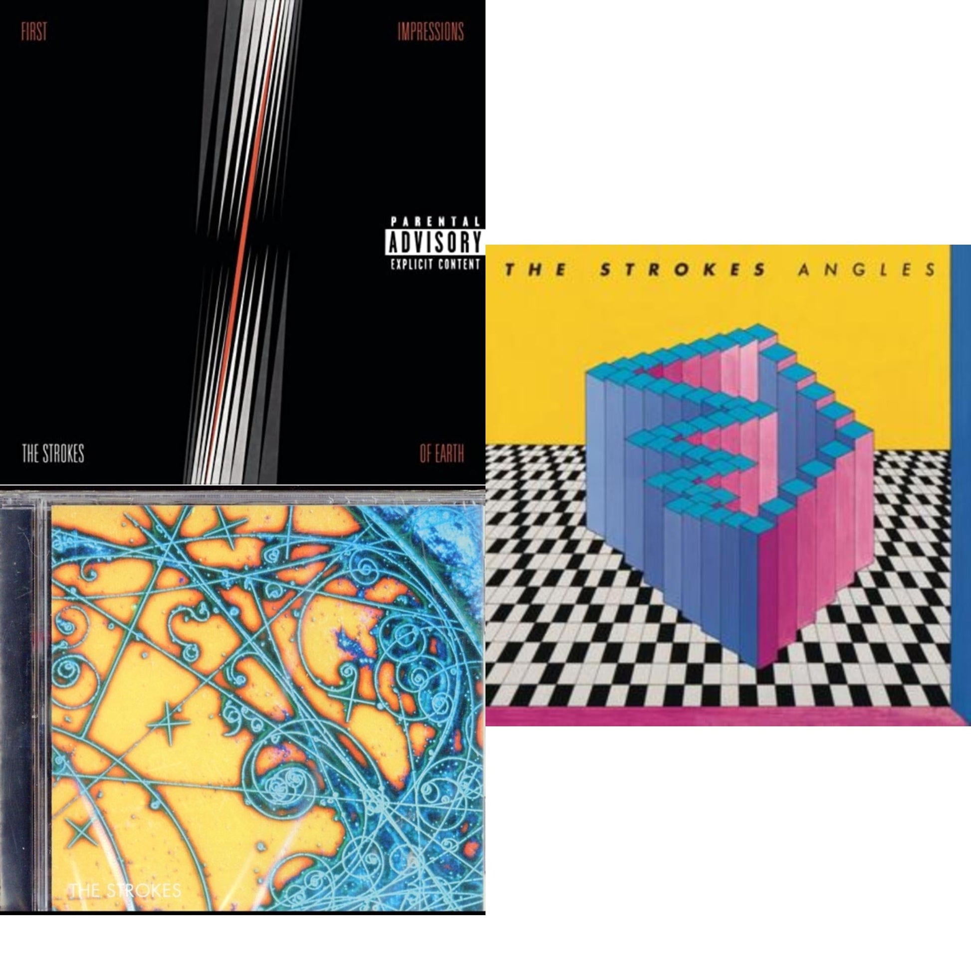 Strokes - Is This It & First Impressions Of Earth & Angles - CD Bundle